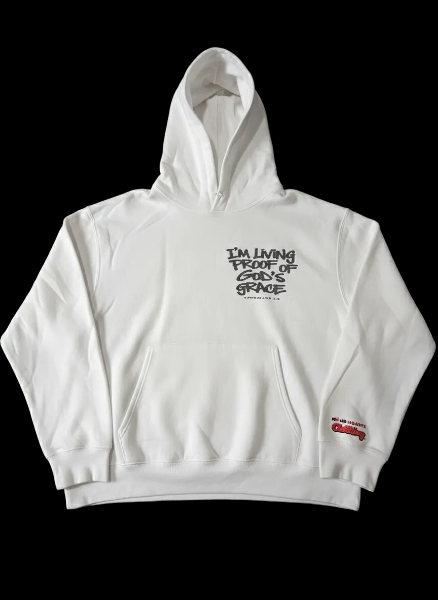 Living Proof of God’s Grace Hoodie — Ephesians 2:8